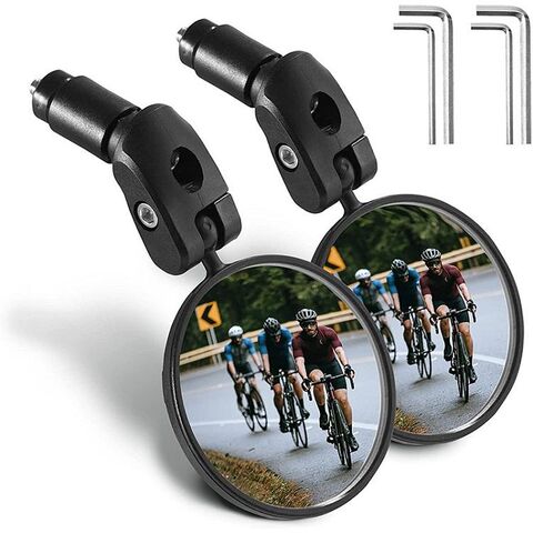 thumbnail image 2 of ROCKBROS Bicycle Handlebar Rear View Mirror - Adjustable, Screw-On, Universal Fit For Cycling 2 of 6