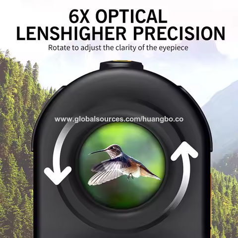 Telêmetro a laser de golfe, medidor de potência óptica, IP65 à prova d'água, tela LCD, telêmetro de distância para caça ao ar livre