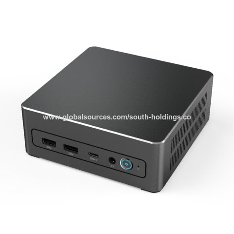 Neues Design Mini-PC, AMD R5 5500H R5/R7/R9 i3/i5/i7, Win 11, umfangreiche I/O-Ports, HDMI RJ45 USB Typ-C Hohe Qualität, China Fabrik