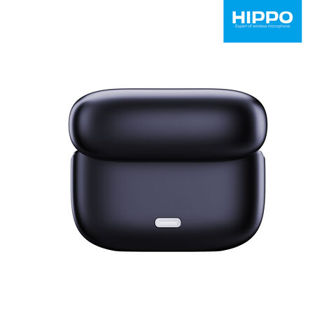 Noise Reduction Lapel Mic with Charging Case, Wireless Mic for Video Recording, YouTube, Facebook, Support Type C & lightning