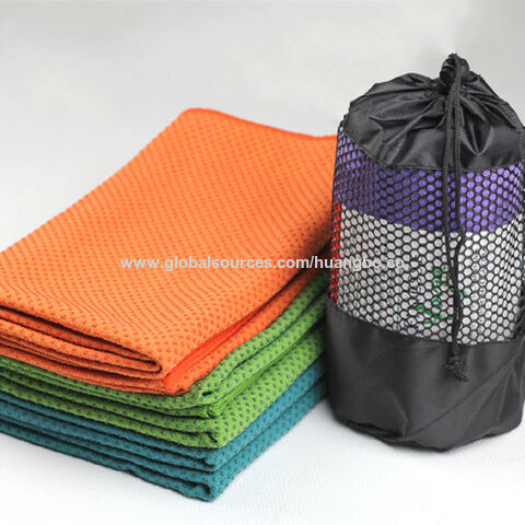 Toalla deportiva de secado rápido con logo personalizado, súper absorbente para limpiar el sudor, suave para gimnasio y yoga, toalla de playa deportiva ligera de microfibra