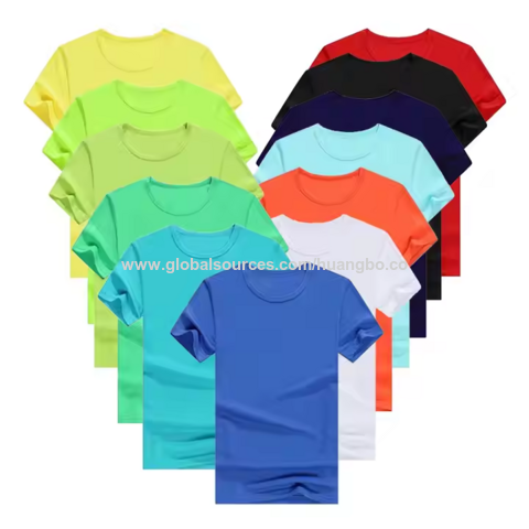 Großhandel Günstige Herren Quick Dry T-Shirts Benutzerdefinierte Sublimationsdruck mit Logo Unisex Sport T-Shirts für Herren