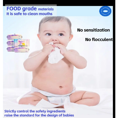 Échantillon Gratuit Vente en Gros OEM Personnalisé 40/60/80 Pièces Lingettes Nettoyantes Pour Bébé Lingettes Humides Pour Lingette de Nettoyage Tout Usage