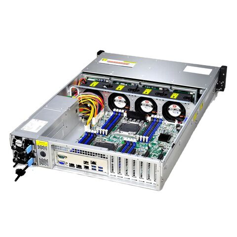 Boîtier de Serveur Rackable 2U – Enceinte Robuste de 19 Pouces pour Matériel de Serveur, Refroidissement Efficace, Installation Facile & Espace Optimal