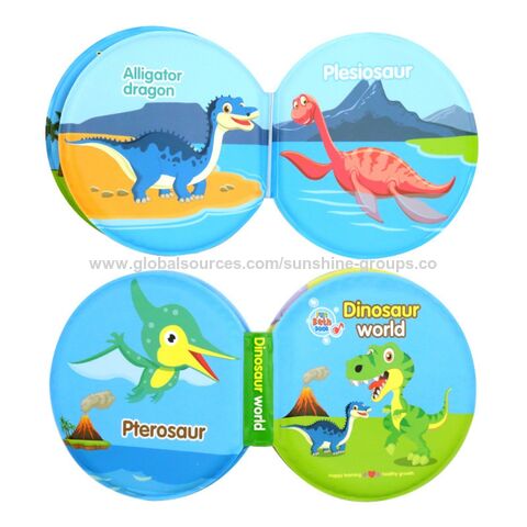 Livres de bain flottants éducatifs et imperméables pour bébés et jeunes enfants - Jouets de bain personnalisés pour l'heure du bain