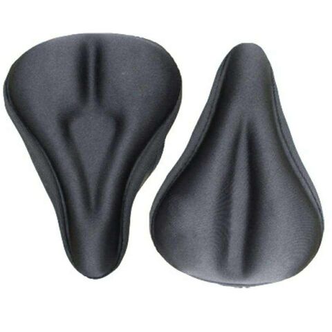 Lot De 2 Housses De Selle De Vélo Rembourrées – Confort, Imperméable, Noir, Universel