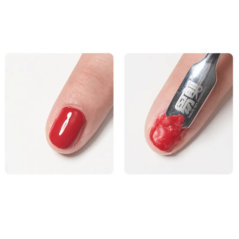 Venta al por mayor de suministros para decoración de uñas, marca privada, removedor mágico de esmalte de uñas de 15 ml, fácil de aplicar, gel UV, removedor de gel de uñas orgánico