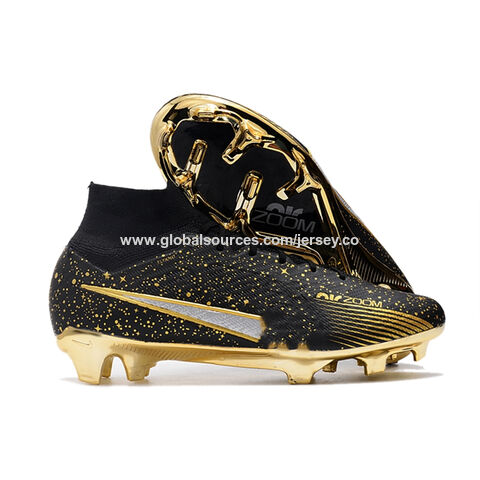 Nike football shoes gold online