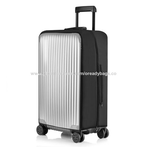 Funda de Equipaje con Cremallera de PVC Personalizada, Protector de Maleta de Tela Transparente para Trolley