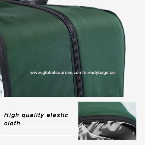 Funda de Equipaje con Cremallera de PVC Personalizada, Protector de Maleta de Tela Transparente para Trolley