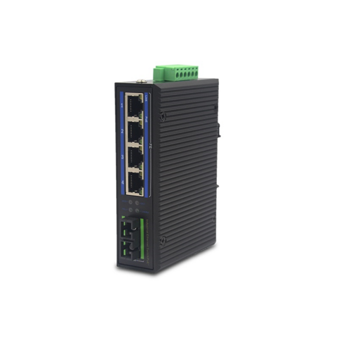 Interruptor de Ethernet del POE del Industrial-grado de la fibra 100Mbps 4-Port (Completo-ofrecido y estable)
