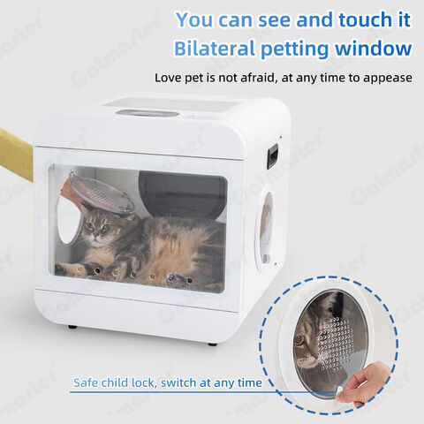 Secador para Animais de Estimação por Atacado: Desumidificador, Vertical, Pelo, Sala de Estética, Gaiola de Parede Automática com Tremonha para Cães