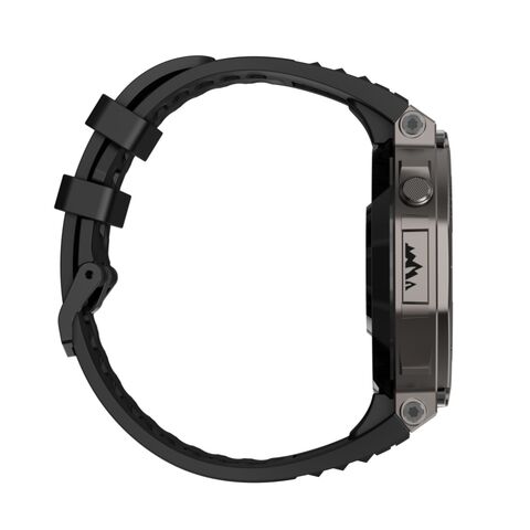 DM58 GPS reloj para hombres reloj inteligente 1,43 pulgadas AMOLED 5ATM Impermeable 400mAh de Oxígeno Arterial Mood Sleep Monitoring Wearable dispositivo