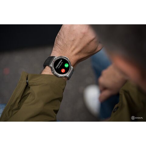 DM58 GPS reloj para hombres reloj inteligente 1,43 pulgadas AMOLED 5ATM Impermeable 400mAh de Oxígeno Arterial Mood Sleep Monitoring Wearable dispositivo