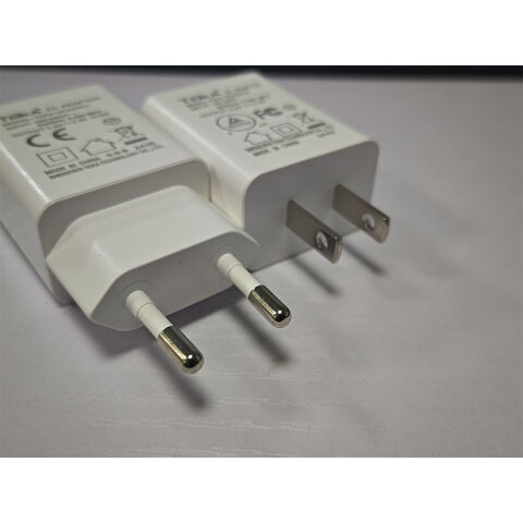 Factory-price white mobile phone USB charger with single USB port
