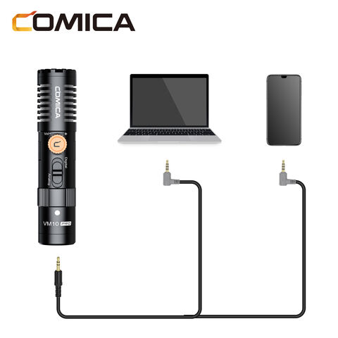COMICA VM10 PRO Mini-Nierencharakteristik Digitales On-Camera-Richtrohrmikrofon für Smartphones, Kameras, Computer im Großhandel