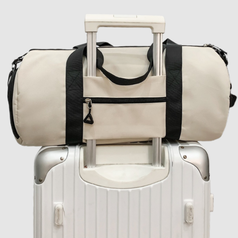 Mala de Viagem de Ginásio Personalizada, Bolsa de Ombro Esportiva Masculina, Duffel Feminina Portátil de Grande Capacidade com Logotipo Impresso