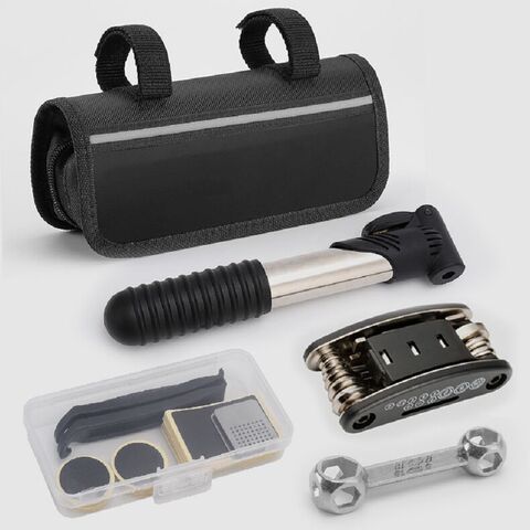Mini Bomba Multiherramienta para Bicicleta, Kit de Reparación de Bicicletas Multifunción