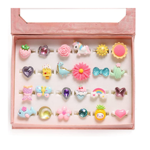 Bagues de jeu d'imitation et de déguisement pour filles en gros