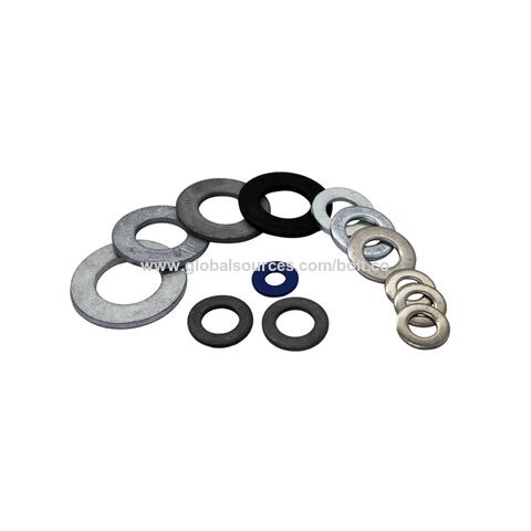 Rondelle plate 3-1/4" en acier au carbone, finition oxyde noir, DIN 125A 125B, 100HV 140HV