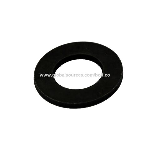 Rondelle plate 3-1/4" en acier au carbone, finition oxyde noir, DIN 125A 125B, 100HV 140HV