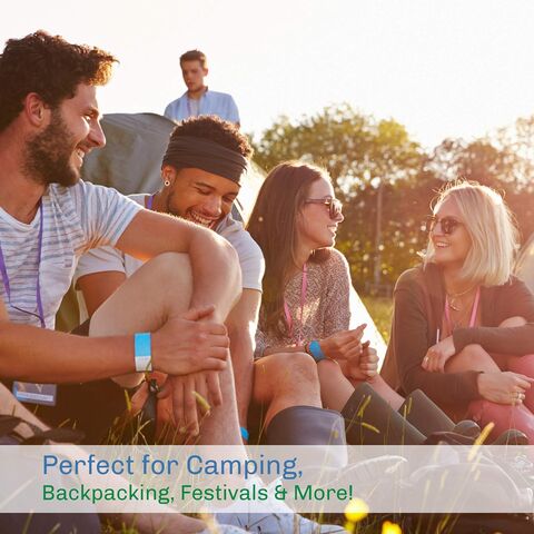Campingzelt - Unterstand mit Regenschutz und Tragetasche - Leichtes Outdoor-Zelt zum Rucksackwandern, Wandern und für den Strand von Wakeman