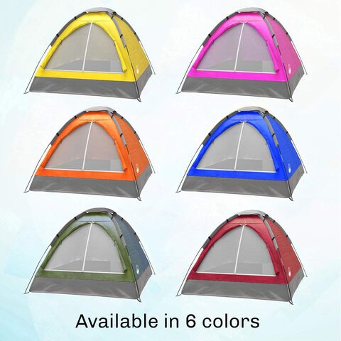 Campingzelt - Unterstand mit Regenschutz und Tragetasche - Leichtes Outdoor-Zelt zum Rucksackwandern, Wandern und für den Strand von Wakeman
