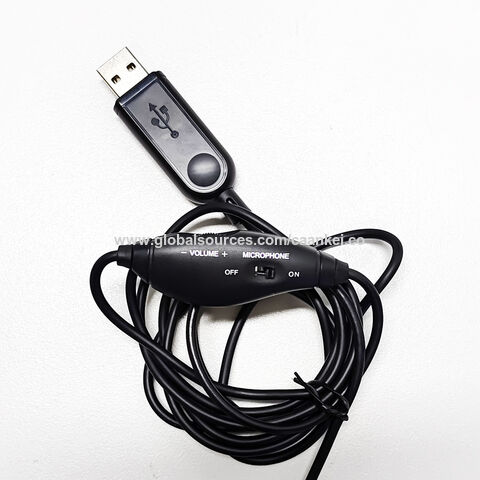 CAANKEI Auriculares con Cable y Micrófono para Llamadas Claras, USB 3.5mm Tipo C con Cancelación de Ruido ENC para Reuniones, Conferencias, Juegos, Ordenador y Portátil
