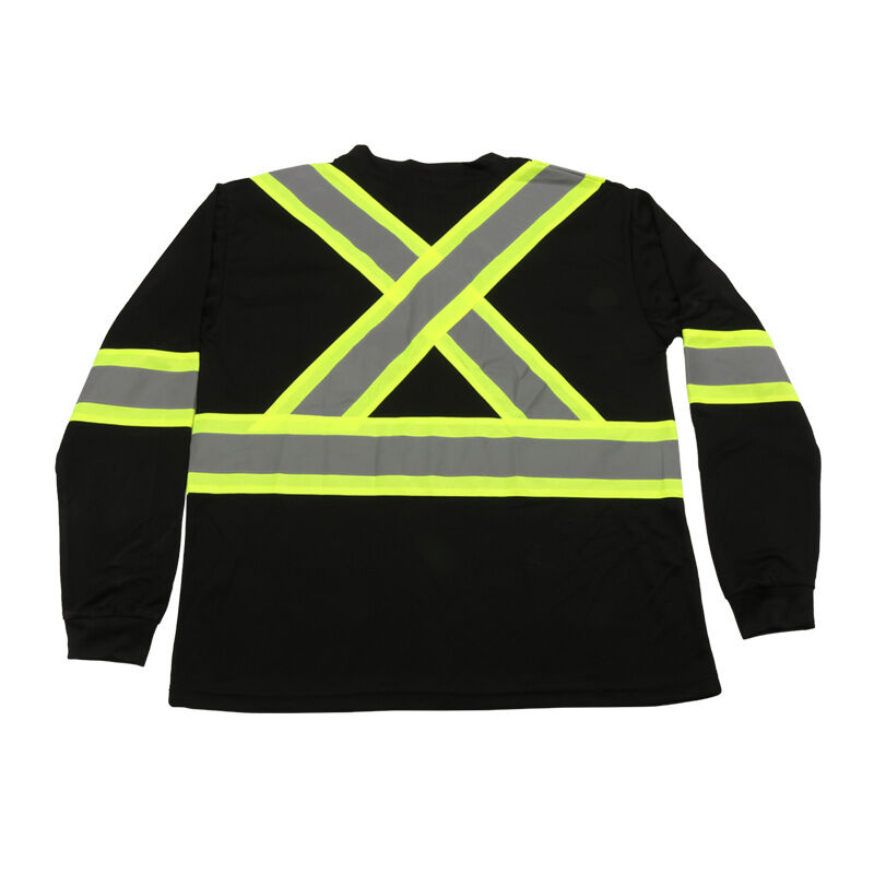Wholesale High Visibility Long Sleeve Shirts Reflective Hi Vis Safety ...