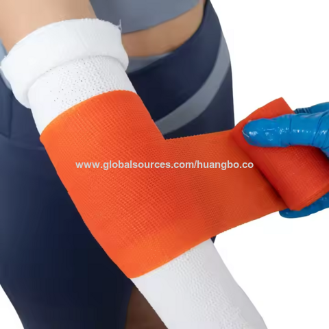Almohadilla de Fundición Ortopédica de Poliéster de Alta Calidad Cinta de Fundición de Fibra de Vidrio Primeros Auxilios Rehabilitación de Fracturas Óseas