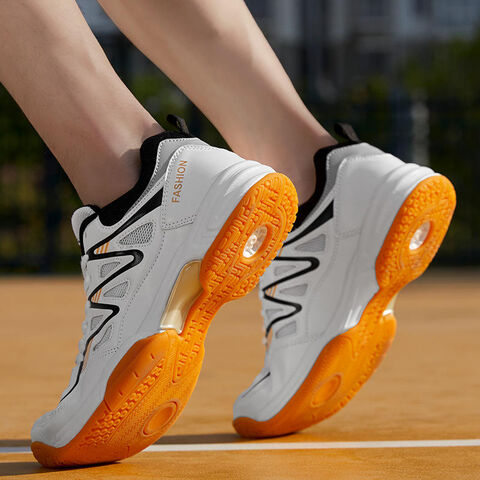 Chaussures de badminton personnalisables pour hommes en grandes tailles pour l'entraînement et le volley-ball