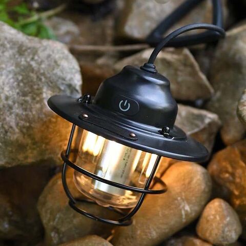Iluminación Exterior para Camping, Lámparas de Camping Vintage, Luces para Tiendas de Campaña, Luces de Camping