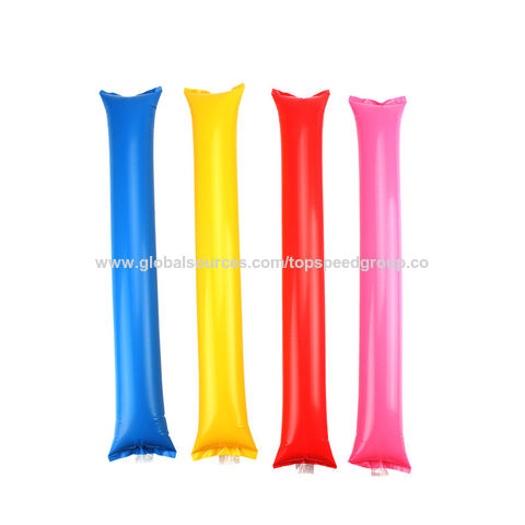Großhandel OEM Thunderstick Noise Maker Sport Thunder Bangbang Kunststoff Benutzerdefinierte aufblasbare Anfeuerungsstäbe Sportveranstaltung Anfeuerungsrequisiten