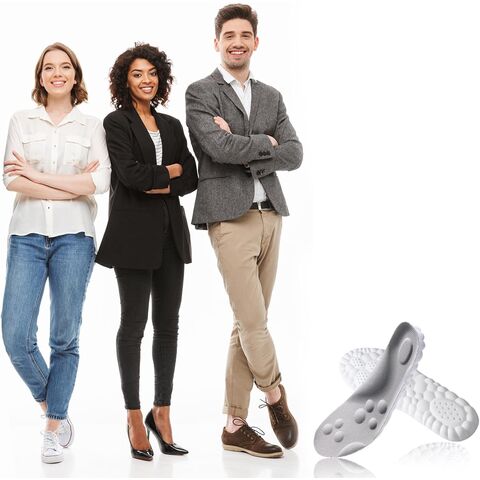 4D Cloud Technologie Einlegesohle - Superweiche Ultra-Komfort Einlegesohlen, 4D Sportschuhe Einlegesohlen, Akupunktur Massage Einlegesohle für Fuß & Gelenke