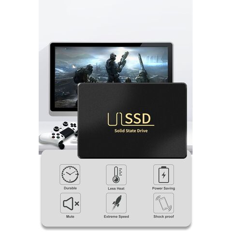 SATA III 2.5-inch SSD with AES-256 Encryption, 500MB/s, and High TBW for Gaming Laptops solid state drives
