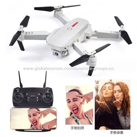 Dron Vehículo No Tripulado con Cámara HD Gran Angular 1080P WiFi FPV, Drones con Mantenimiento de Altura, Helicóptero de Juguete, Venta al por Mayor de Drones con Cámara