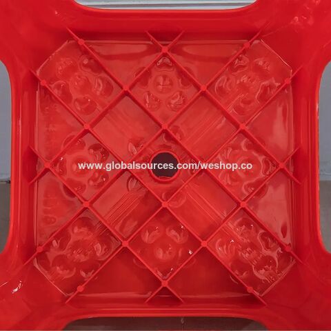 Hocker Bequemer, rutschfester, verdickter, moderner Stuhl, Hocker, stark belastbar, chinesischer, hoher Plastikhocker, Sitz