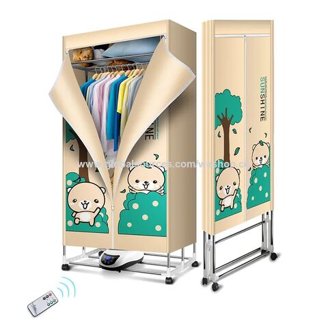 Secadores de roupa Secador de roupa elétrico portátil de 1500 W Secadora de roupa 110 V-220 V