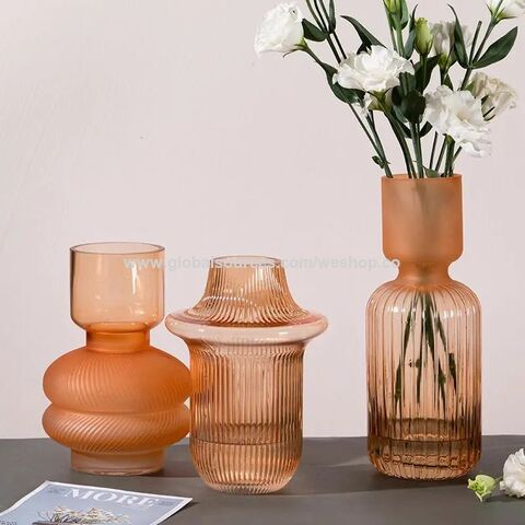 Dekorative Gläser Kreatives Universum UFO Glasvase Retro Relief Wohnzimmer Blumenarrangement Schwarzes dekoratives Ornament - Dekorative Vasen im Großhandel