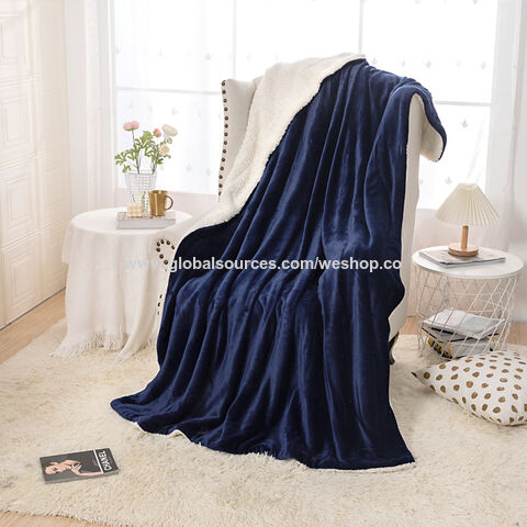 Hochwertige Wolldecken, dicke, warme Wollüberwürfe, Fleece, kundenspezifische Decken, Winterbabydecken