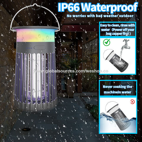 Lampe Anti-Moustique Électronique avec Veilleuse, Répulsif Anti-Moustique Puissant, Pièges de Contrôle des Nuisibles Électroniques pour B2B