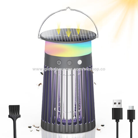 Lampe Anti-Moustique Électronique avec Veilleuse, Répulsif Anti-Moustique Puissant, Pièges de Contrôle des Nuisibles Électroniques pour B2B