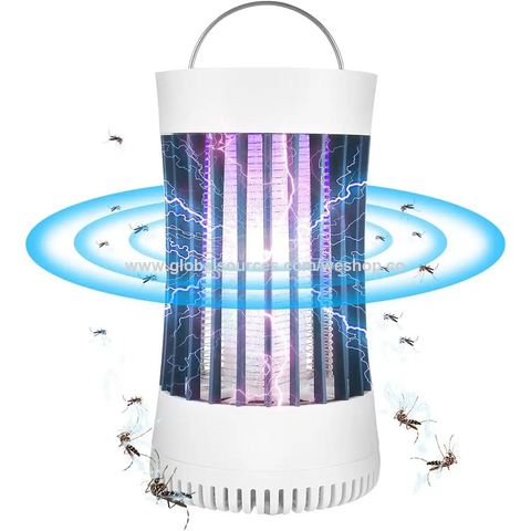 Lampe Anti-Moustique Électronique avec Veilleuse, Répulsif Anti-Moustique Puissant, Pièges de Contrôle des Nuisibles Électroniques pour B2B