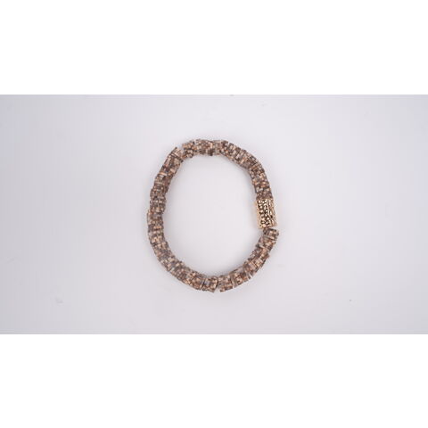 Bracelet en argile molle, Unique Bargains 1 Set de bracelets pour femmes avec des perles d'argile colorées, extensibles et élastiques, pour la plage d'été