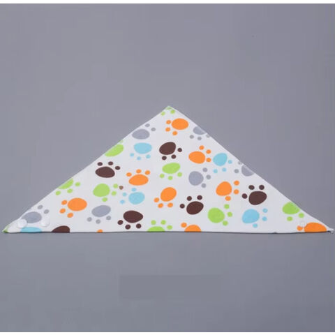 Serviette lavable pour bave d'animaux, foulard pour chien, foulard personnalisé pour animaux, écharpe pour chien, bavoir pour animaux