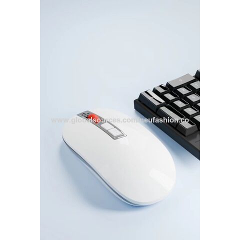 Souris intelligente à commande vocale AI 2.4G+BT2, chargement sans fil, bureau, traduction Bluetooth sans fil, PPT