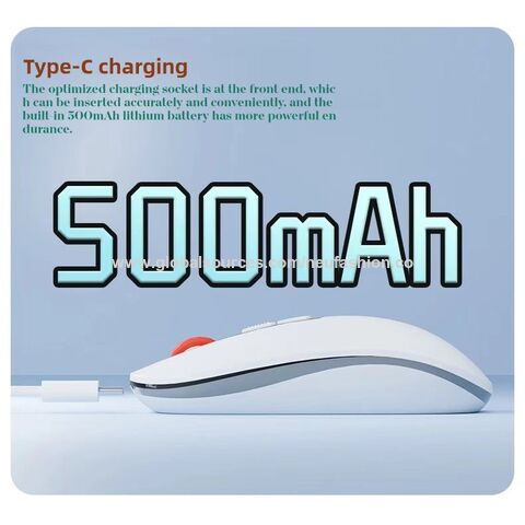 Souris intelligente à commande vocale AI 2.4G+BT2, chargement sans fil, bureau, traduction Bluetooth sans fil, PPT