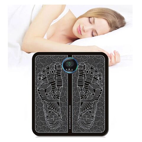 Productos Calientes 2024 TENS Masajeador de Pies Estimulador Muscular Alfombra de Masaje EMS Vibratorio Eléctrico Masajeador de Pies Eléctrico