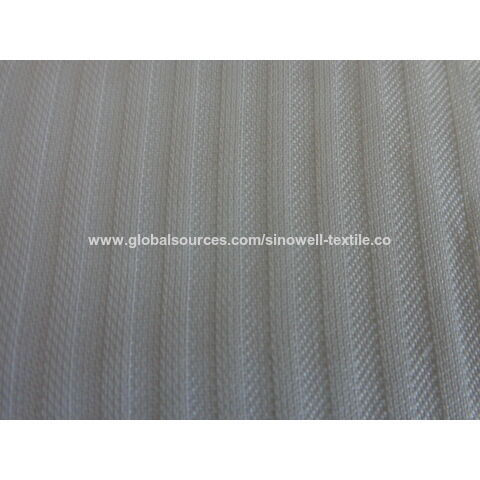 Tissu chevrons, T/C 65/35 peigné 40x150D/82x71, 160cm, tissu gris pour doublure de poche