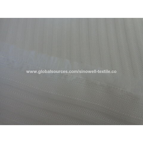 Tissu chevrons, T/C 65/35 peigné 40x150D/82x71, 160cm, tissu gris pour doublure de poche